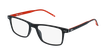 LUNETTES DE VUE homme MAGIC DAMIEN noir/rouge - Vue de face