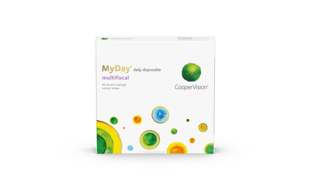 Lentilles de contact MyDay Multifocal Low 90L - Vue de face