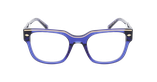 LUNETTES DE VUE femme CARACTERES FIL D'OR AUDACIEUSE bleu - Vue de face