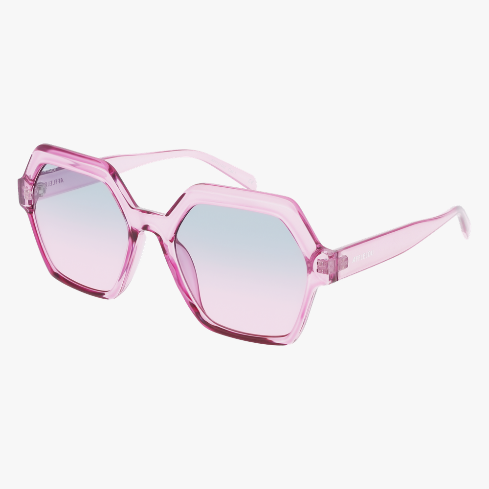 LUNETTES DE SOLEIL femme DINA violet - Vue de face