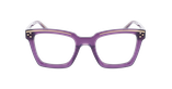 LUNETTES DE VUE femme CARACTERES FIL D'OR MYSTERIEUSE violet - Vue de face