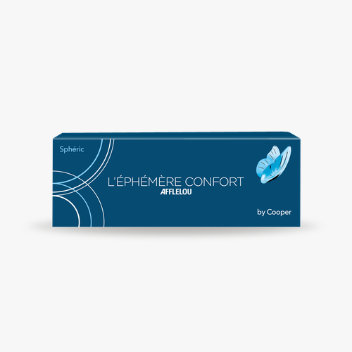 Lentilles de contact Ephémère Confort Silicone Hydrogel 30L - Vue de face