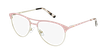Óculos graduados senhora MILES PK (TCHIN-TCHIN +1€) rosa - vue de 3/4