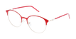 LUNETTES DE VUE femme MAGIC 100 rouge/noir - Vue de face
