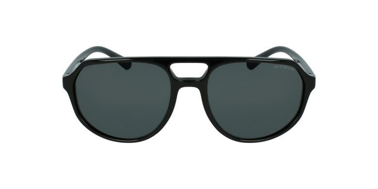 Gafas de sol hombre 0EA4111 negrovista de frente Gafas de sol hombre 0EA4111 negrovista de frente