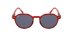 Óculos de sol criança PAZ RD vermelho - Vista de frente