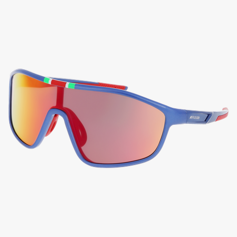 LUNETTES DE SOLEIL AZUL bleu/rouge