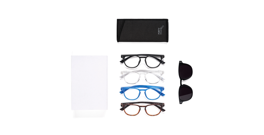 LUNETTES DE VUE FORTY MAGIC COFFRET M2 +1.75 blanc - Vue de face