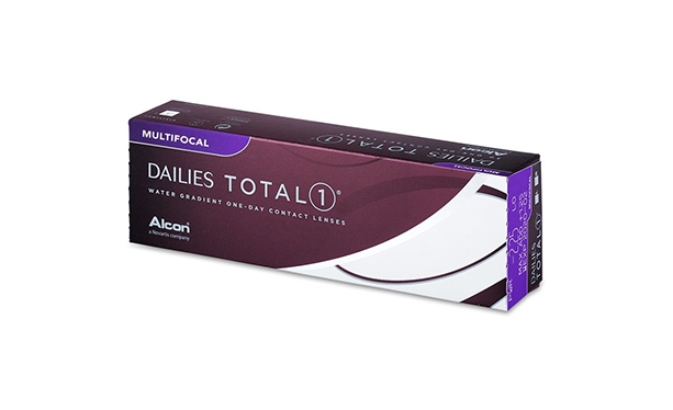 Lentilles de contact Dailies Total 1 Multifocal 30 L - Vue de face