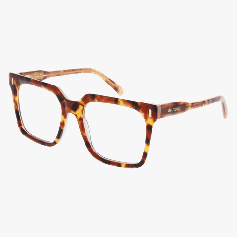 Lunettes de vue femme CARACTÈRES PASSIONNÉE écaille/rouge