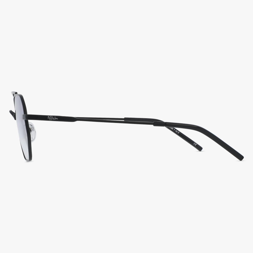 LUNETTES DE SOLEIL CERVIN noir - Vue de face