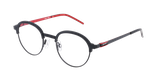 LUNETTES DE VUE homme MAGIC276 noir/rouge - Vue de face