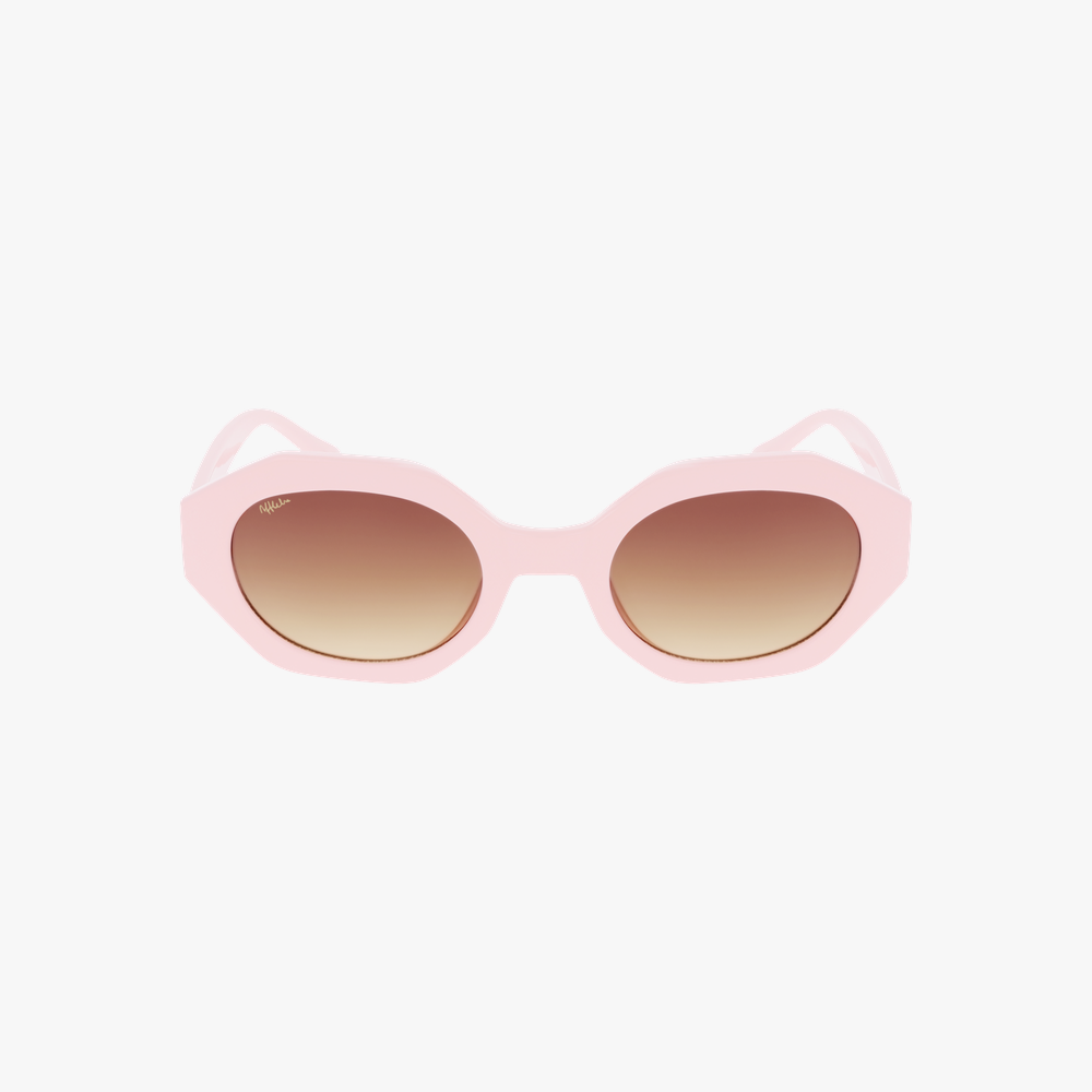 LUNETTES DE SOLEIL femme LUZIA rose - Vue de face