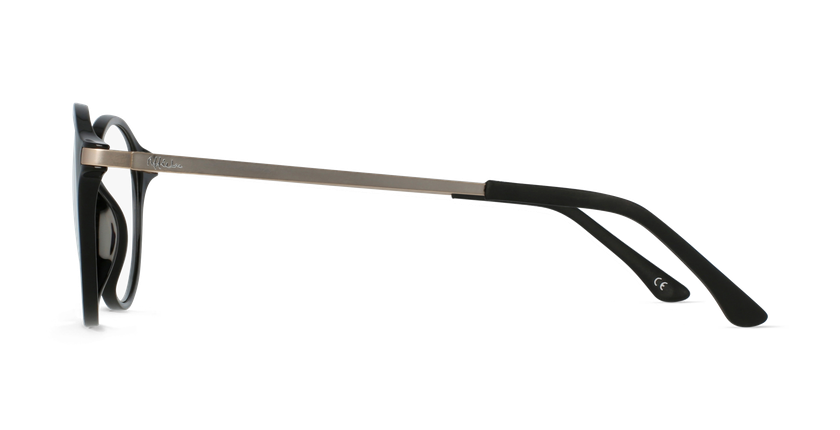 Óculos graduados senhora MAGIC 37 BK BLUEBLOCK - BLOQUEIO LUZ AZUL preto - Vista lateral