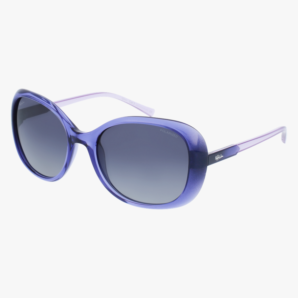 LUNETTES DE SOLEIL femme FLORES POLARIZED violet - Vue de face