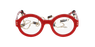 LUNETTES DE VUE femme PERSPICACE rouge