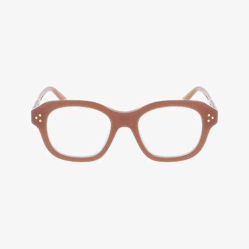 Lunettes de vue femme CARACTÈRES ÉNIGMATIQUE marron