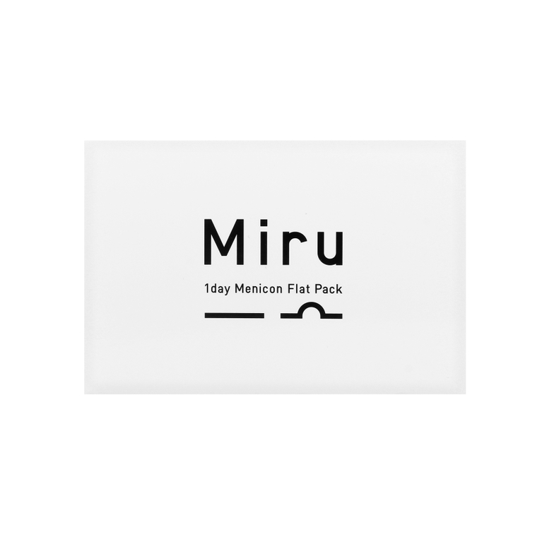 Lentes de contacto Miru 1day Menicon Flat Pack - 3*30