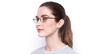 LUNETTES DE VUE femme RZERO7 noir - vue de 3/4