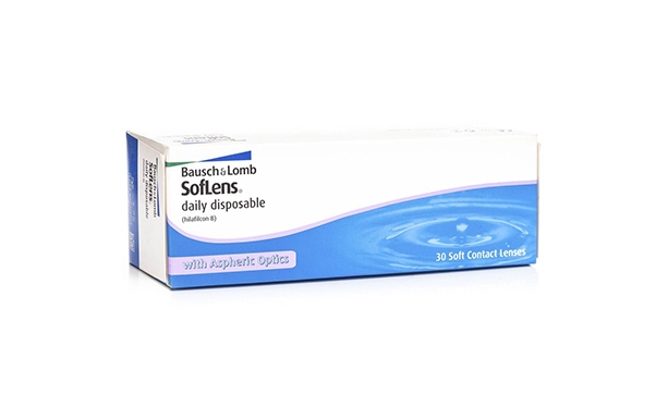 Lentilles de contact SofLens Daily Disposable 30L - Vue de face