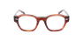 LUNETTES DE VUE femme CARACTERES FIL D'OR AUTHENTIQUE écaille/doré