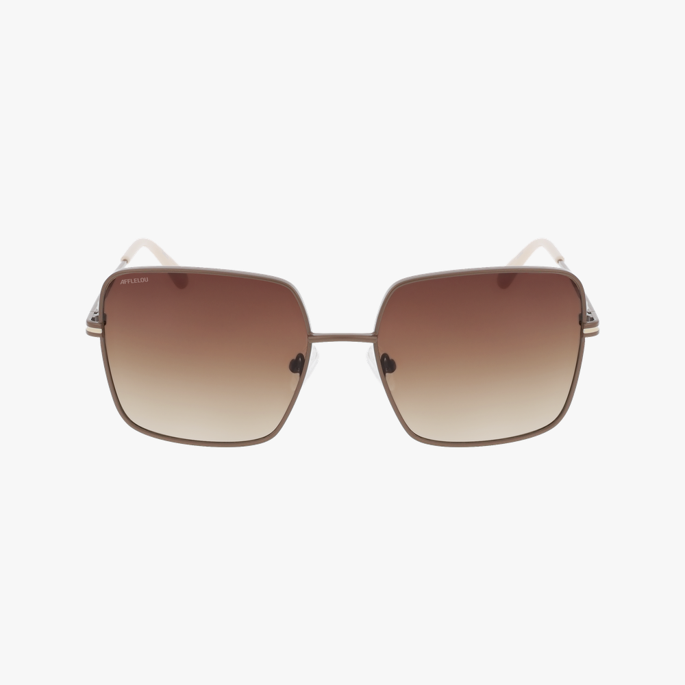LUNETTES DE SOLEIL femme ESTELA marron - Vue de face