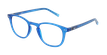 LUNETTES DE VUE FORTY anti-lumière bleue Bleue bleu/bleu - Vue de face