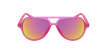 Óculos de sol criança RONDA PK rosa - Vista de frente