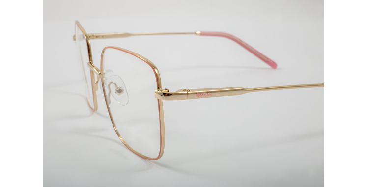 Lunettes de vue enfant STELLA rose/doré