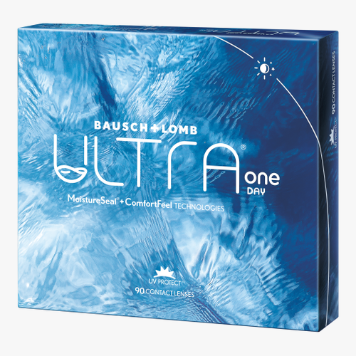 Lentilles de contact ULTRA Oneday 90L - Vue de face