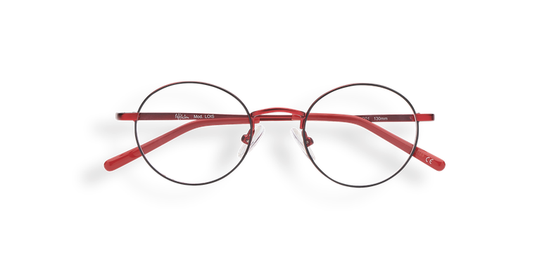 Lunettes de vue enfant LOIS rouge/noir Lunettes de vue enfant LOIS rouge/noir