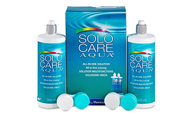 SoloCare Aqua 2 x 360 ml - Vue de face