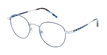 LUNETTES DE VUE MAGIC 132 bleu/argenté - Vue de face