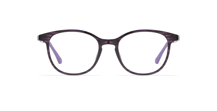 Óculos graduados senhora MAGIC 09 violeta/violeta escuro - Vista de frente
