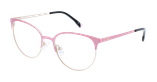 LUNETTES DE VUE femme MAGIC 109 rose/doré - Vue de face