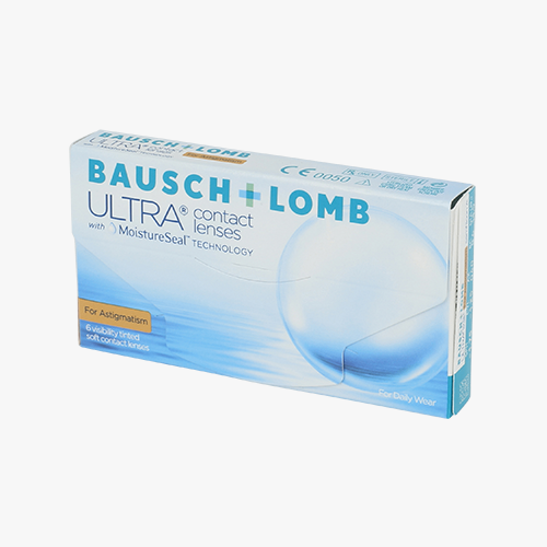 Lentilles de contact Ultra Astigmate 6L - Vue de face