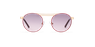 Zonnebrillen vrouw ROMY roze/goud