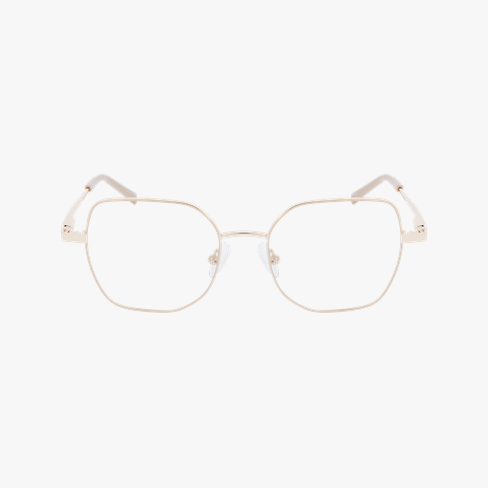 Lunettes de vue femme FELICIE doré/beige Vue de face