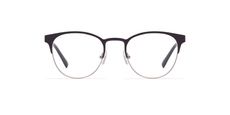 Lunettes de vue femme FANTINE violetVue de face Lunettes de vue femme FANTINE violetVue de face
