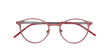 Óculos graduados senhora OXYGEN PKSL rosa/prateado - Vista de frente