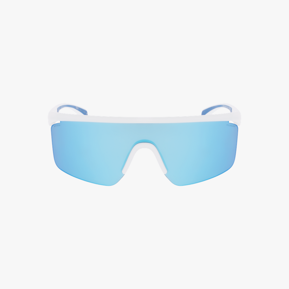 LUNETTES DE SOLEIL CANYON POLARIZED blanc - Vue de face