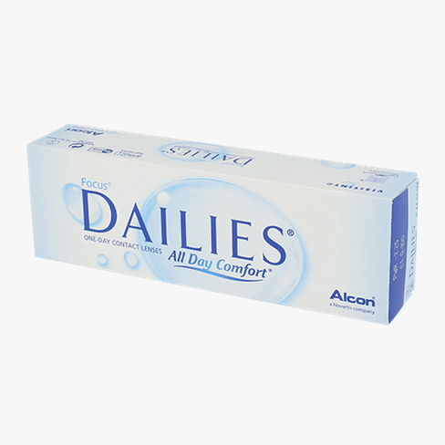 Lentilles de contact Dailies All Day Comfort 30L Vue de face