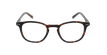 Óculos graduados FORTY (óculos Leitura, várias grad.) c/ filtro luz azul tartaruga/tartaruga - Vista de frente