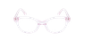 Óculos graduados criança ALISSON PK (TCHIN-TCHIN +1€) rosa