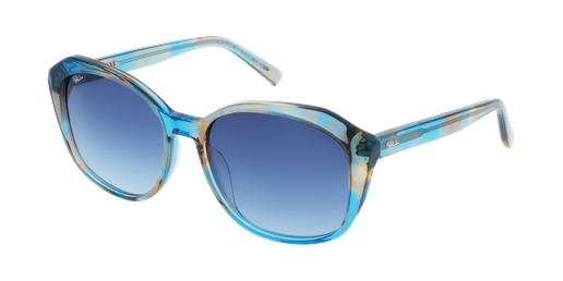 LUNETTES DE SOLEIL femme NOELA bleu/orange