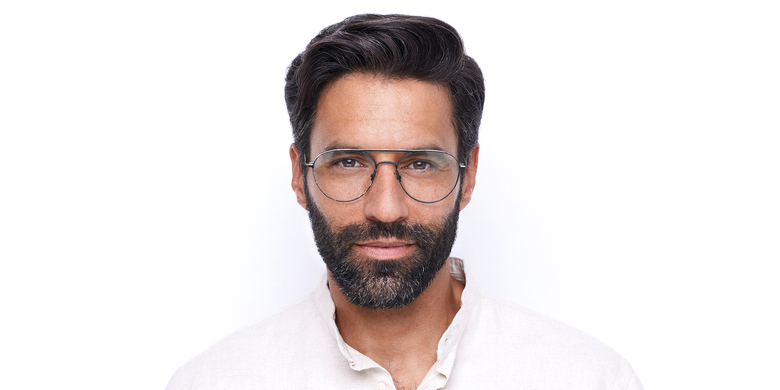 Lunettes de vue homme MERCURE bleu/blanc Lunettes de vue homme MERCURE bleu/blanc