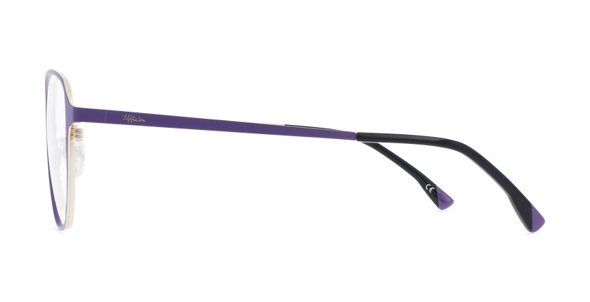 Óculos graduados senhora MAGIC 112 PU violeta/dourado - Vista de frente