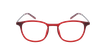LUNETTES DE VUE MAGIC 120 rouge/noir - Vue de face