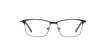 Óculos graduados homem CORENTIN (Tchin-Tchin +1€) preto/cinzento - Vista de frente