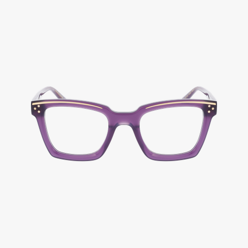 LUNETTES DE VUE femme CARACTERES FIL D'OR MYSTERIEUSE violet